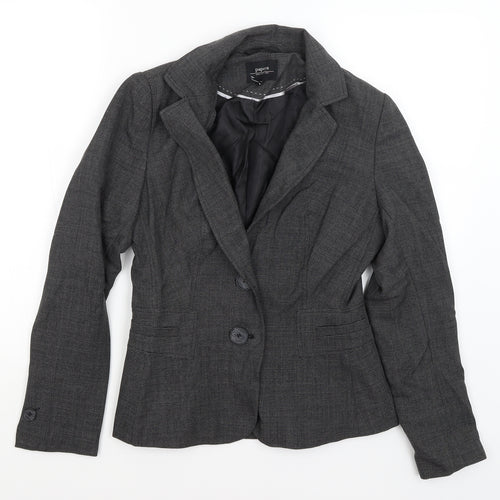 Papaya Womens Grey   Jacket Blazer Size 10