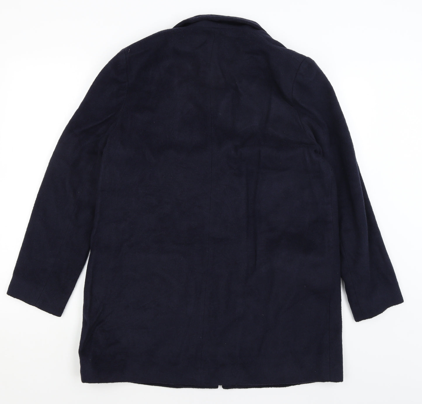 New Look Womens Blue   Overcoat Coat Size 12