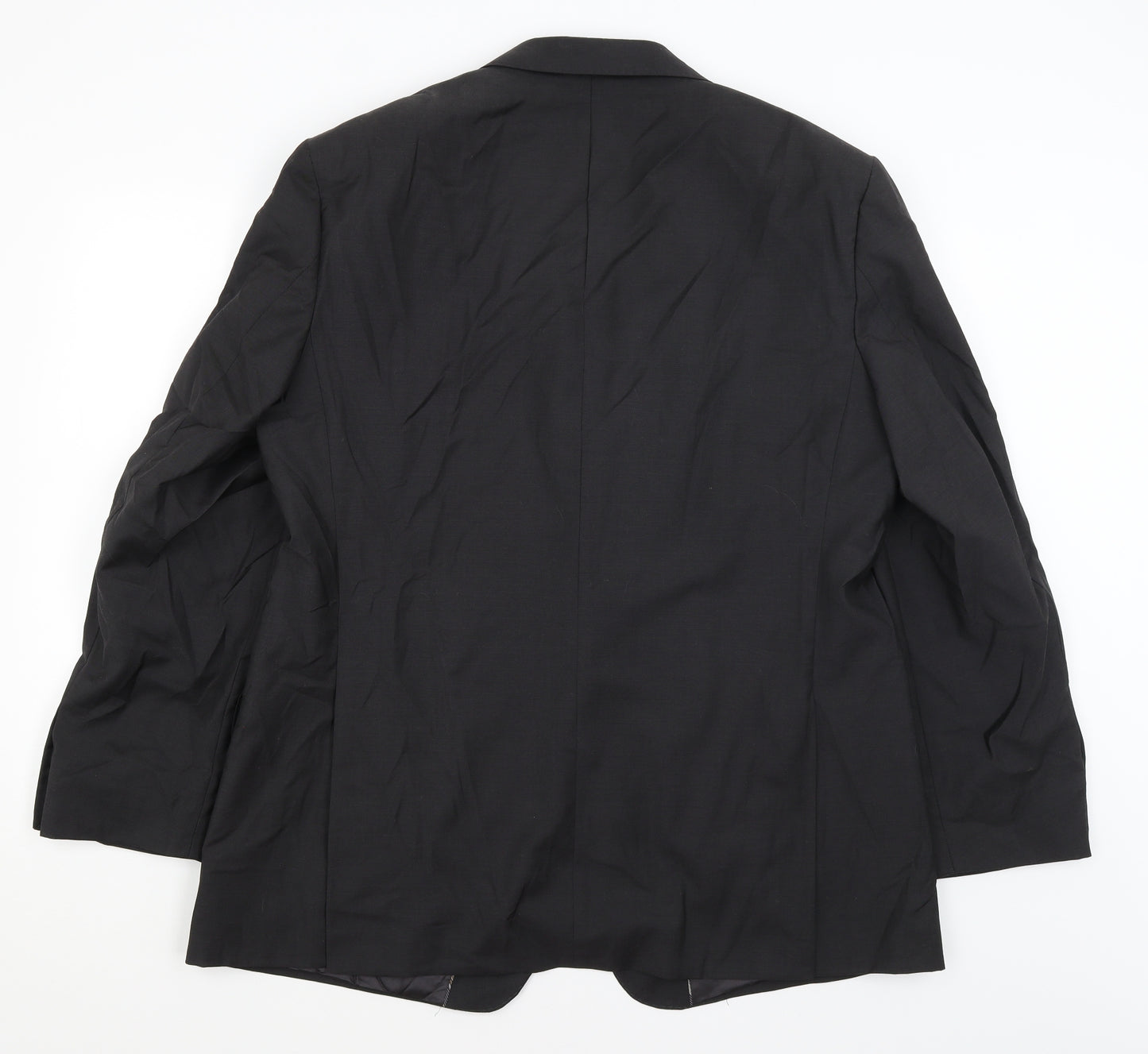 Dewhurst Mens Black   Jacket Blazer Size L
