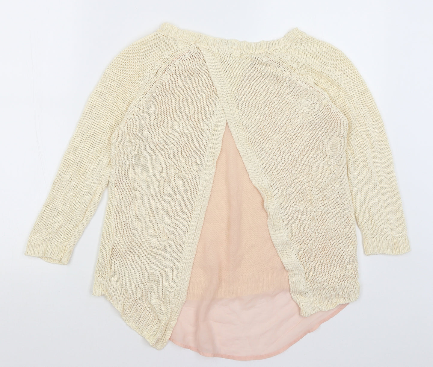 New Look Womens Ivory   Pullover Jumper Size 8
