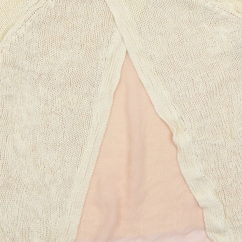 New Look Womens Ivory   Pullover Jumper Size 8