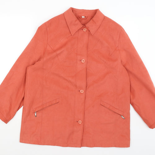 Lemara Womens Red   Jacket Blazer Size 18