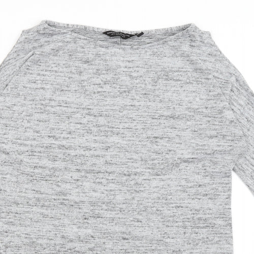 Dorothy Perkins Womens Grey   T-Shirt Dress  Size 12