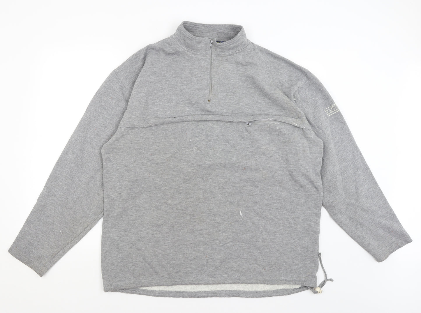 Ciro Active Mens Grey   Pullover Jumper Size XL