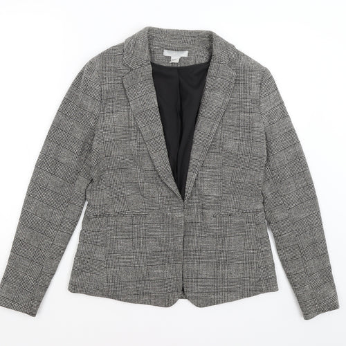 H&M Womens Brown   Jacket Blazer Size 12
