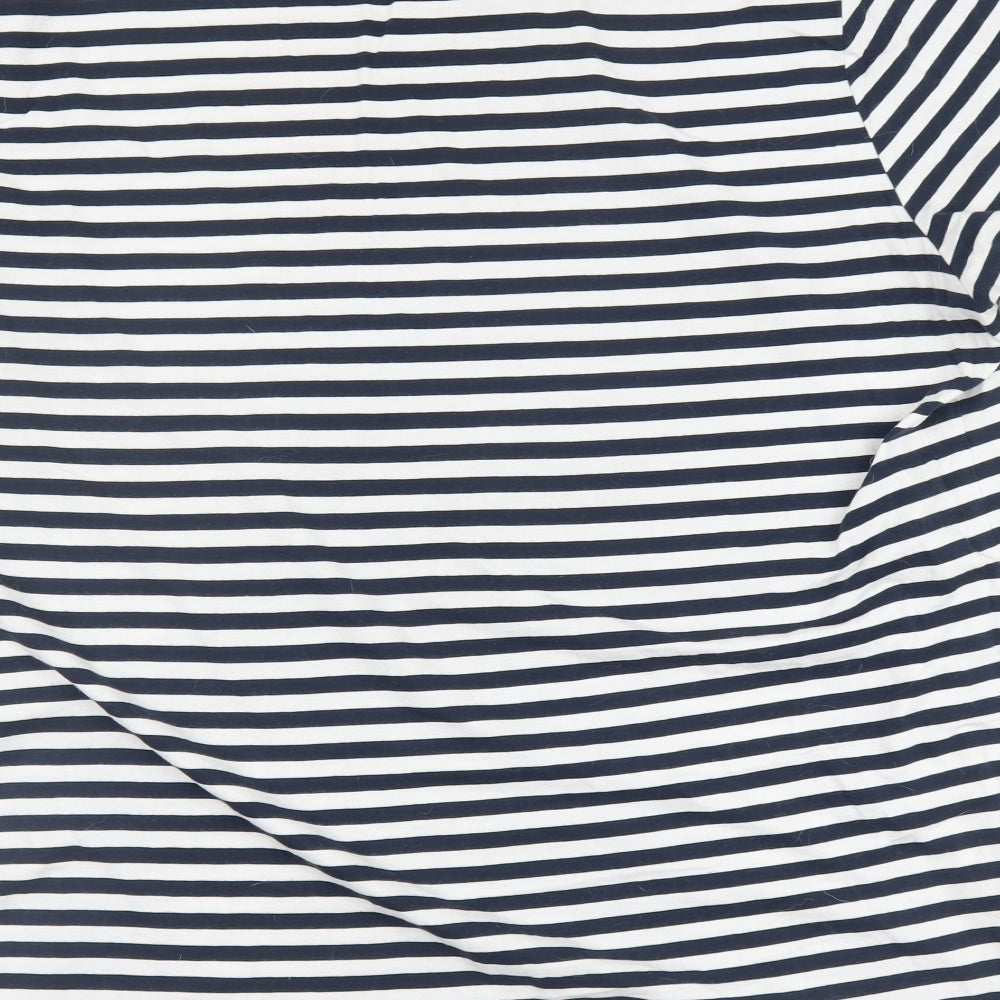 Primark Mens Blue Striped   T-Shirt Size 3XL