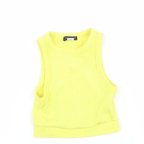 River Island Girls Yellow   Basic Tank Size 3-4 Years