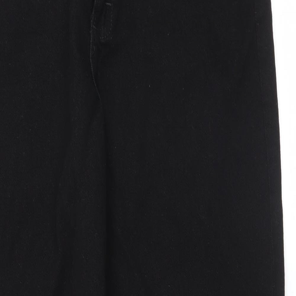 Lee Womens Black   Tapered Jeans Size 12 L30.5 in