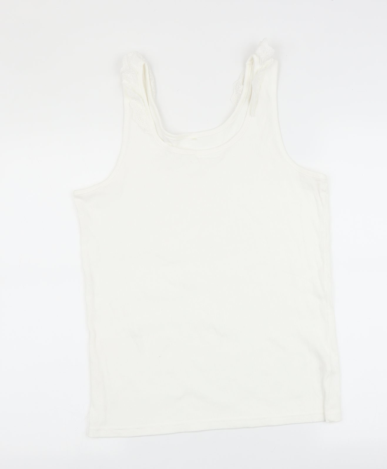 George Womens White   Basic T-Shirt Size 18