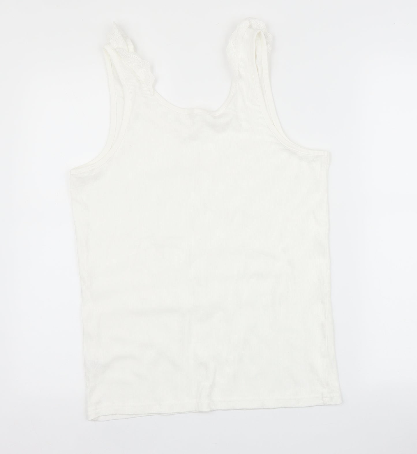 George Womens White   Basic T-Shirt Size 18