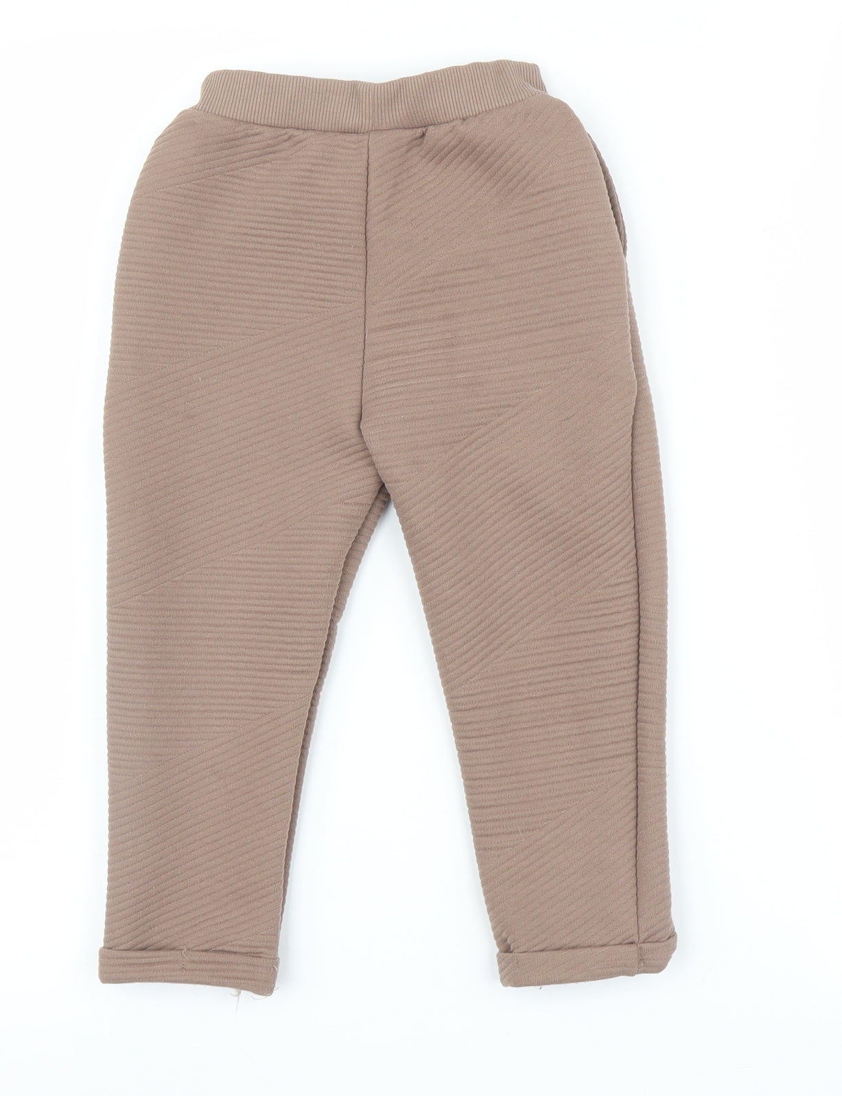 George Boys Blue Ikat  Jogger Trousers Size 3-4 Years