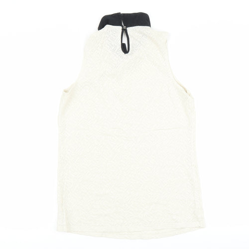 NEXT Womens White   Basic Tank Size 8