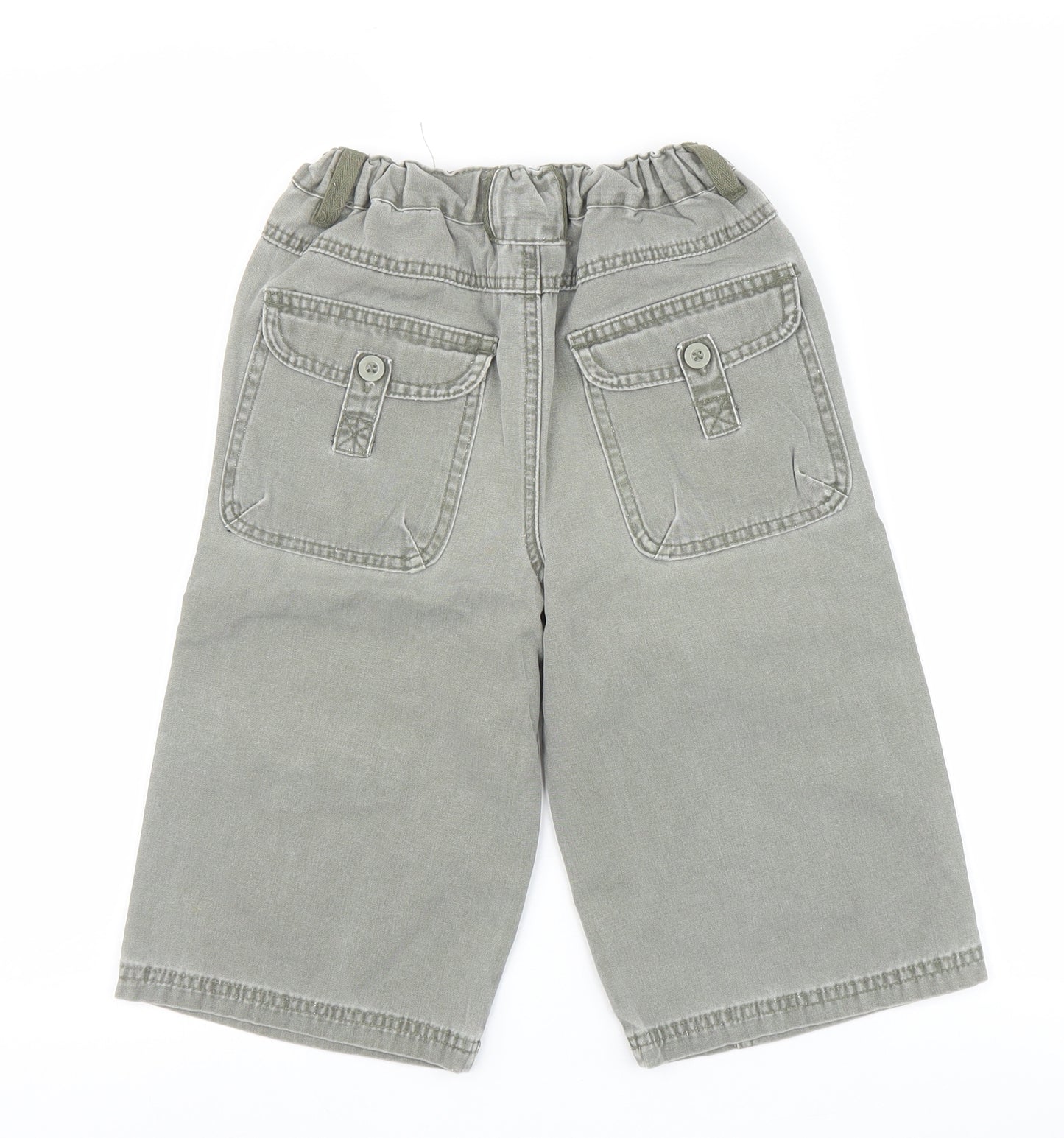 Adams Boys Green   Cropped Trousers Size 8 Years