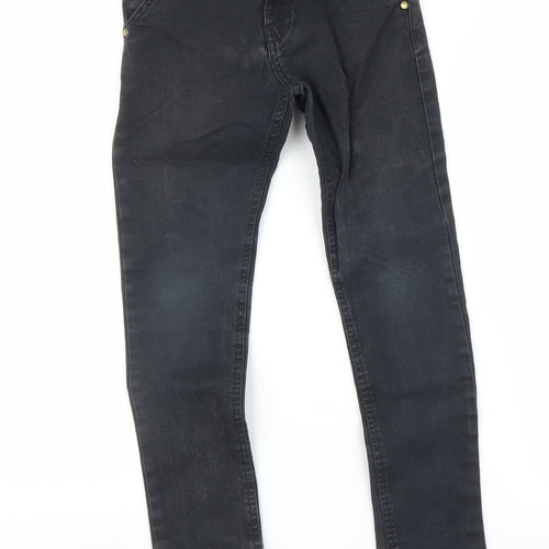 F&F Boys Black   Skinny Jeans Size 8-9 Years