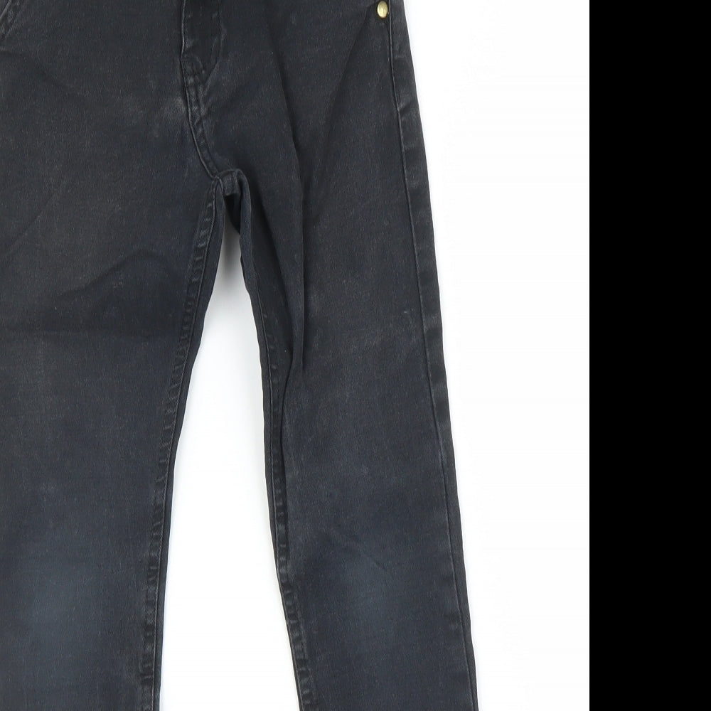 F&F Boys Black   Skinny Jeans Size 8-9 Years