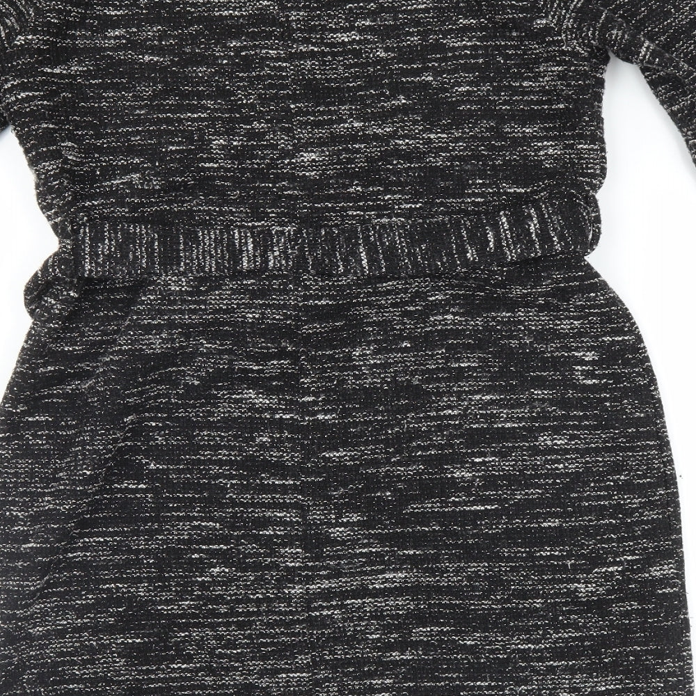 Primark Womens Black   Jumper Dress  Size 10