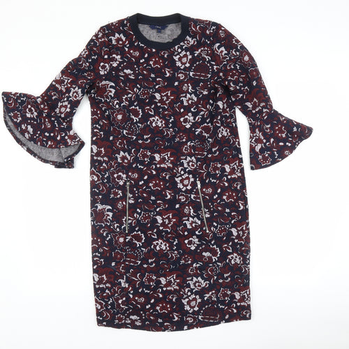 NEXT Womens Multicoloured Floral  Jumper Dress  Size 6