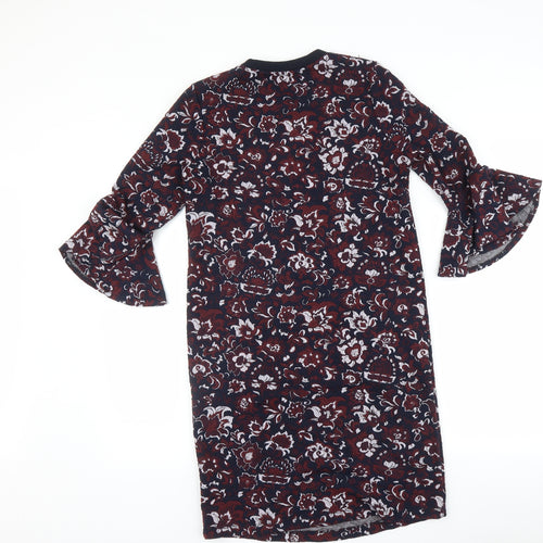 NEXT Womens Multicoloured Floral  Jumper Dress  Size 6