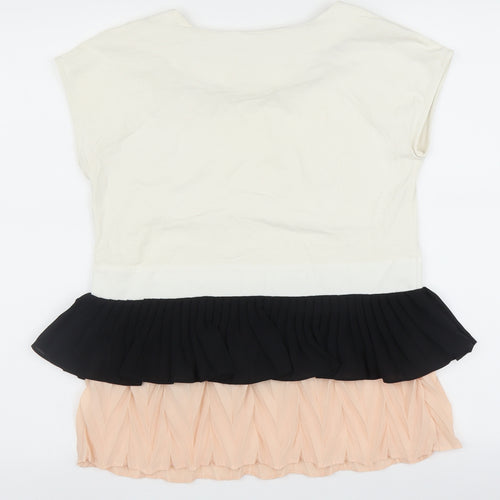 NEXT Womens Multicoloured   Basic T-Shirt Size 6