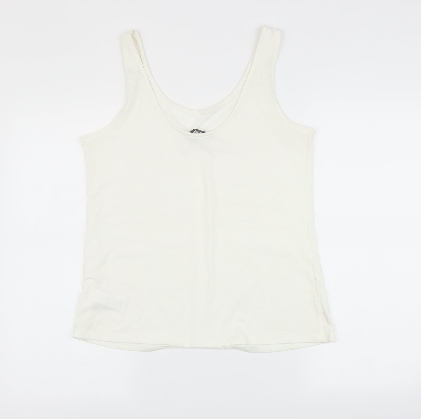 NEXT Womens White   Basic Tank Size 14