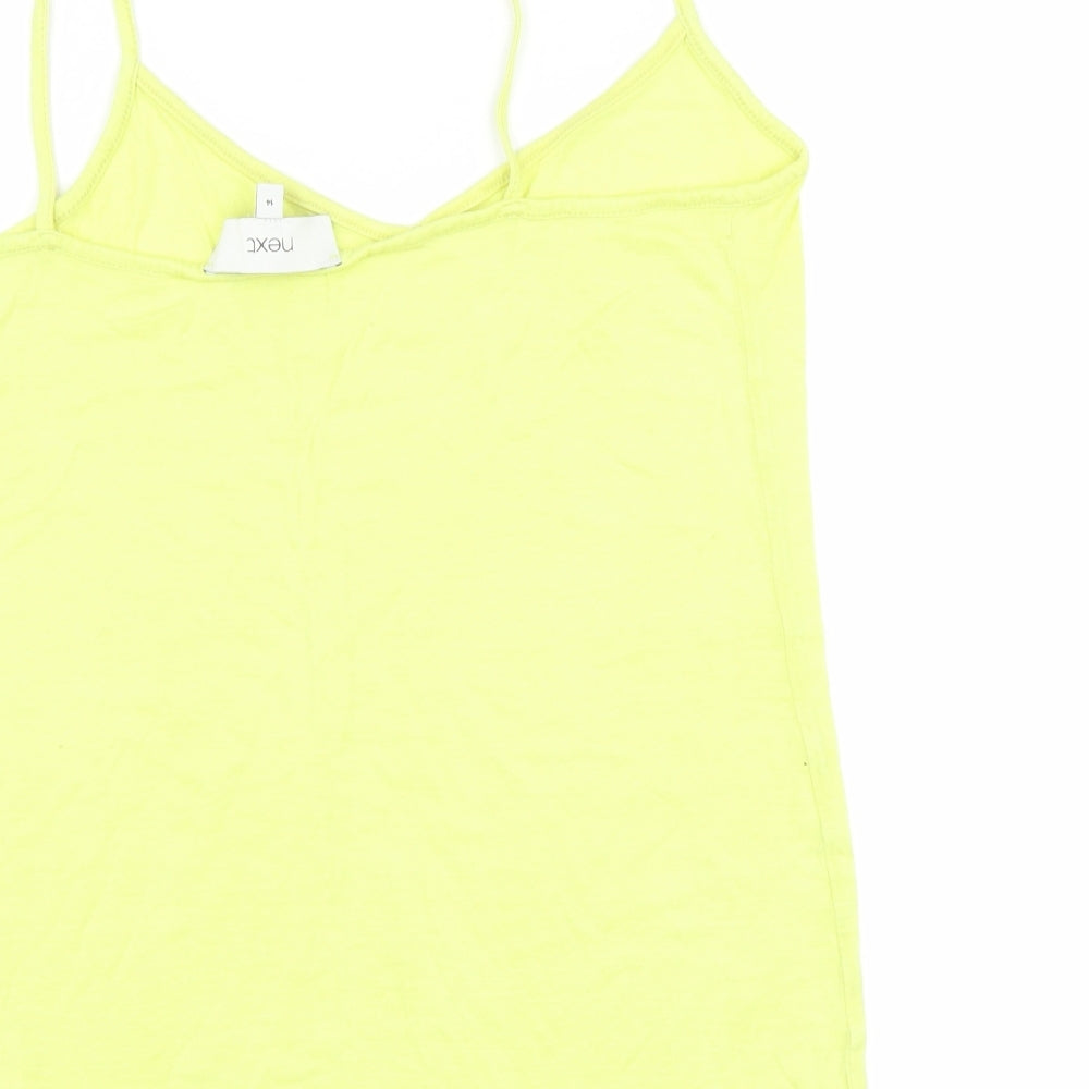 NEXT Womens White   Basic Tank Size 14