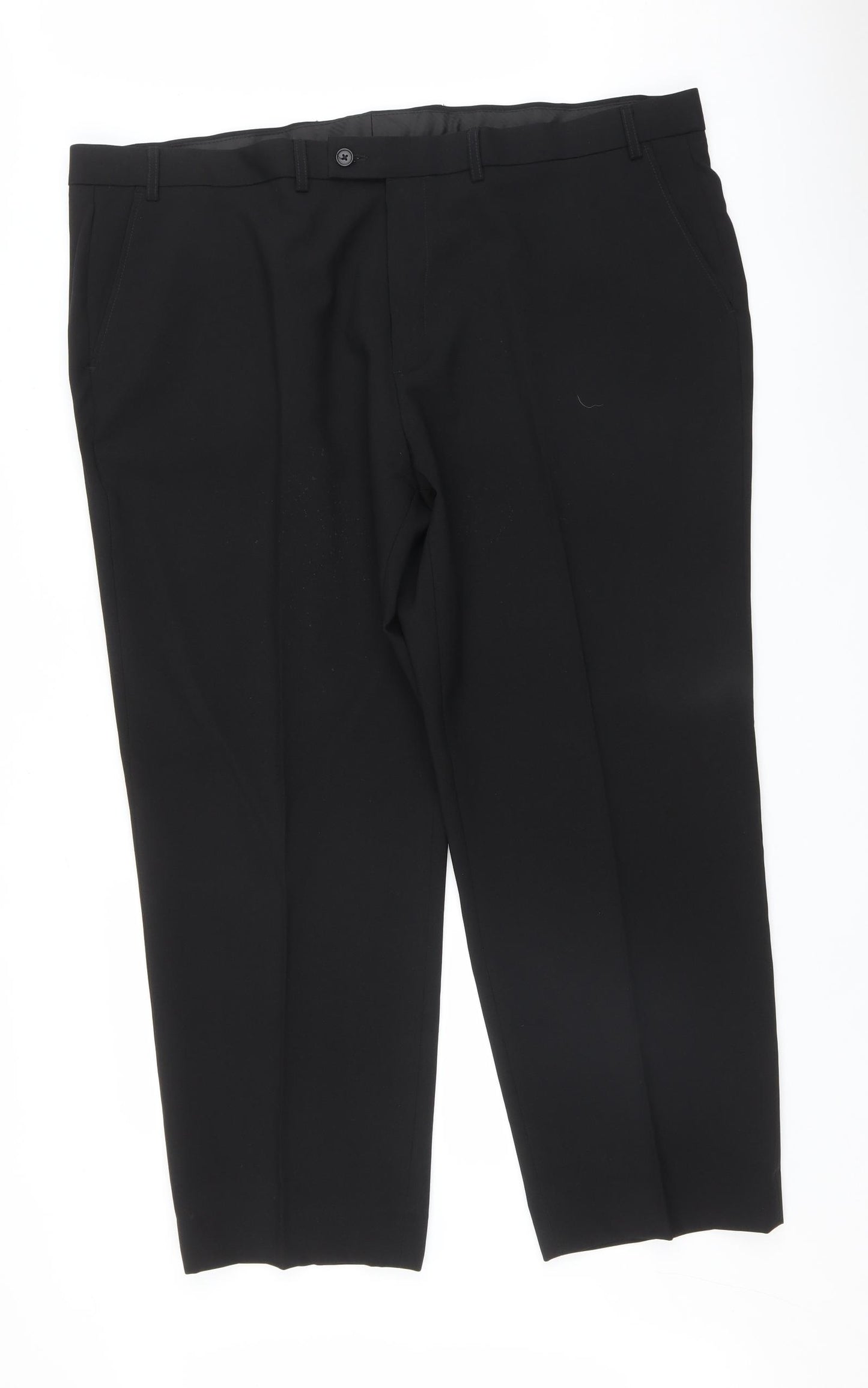 George Mens Black   Trousers  Size 46 L31 in