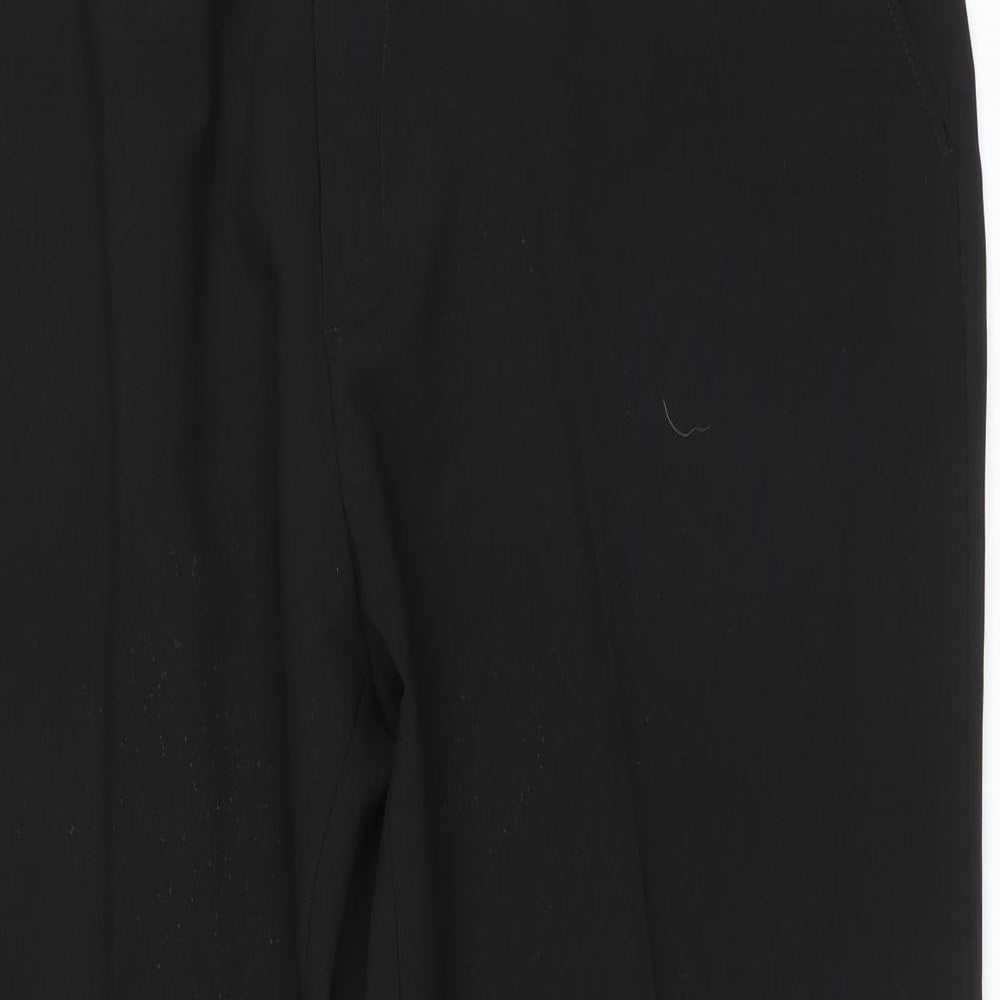 George Mens Black   Trousers  Size 46 L31 in