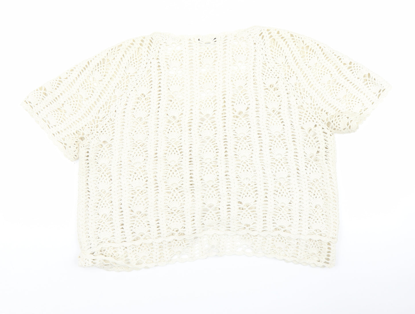 New Look Womens Beige   Cardigan Jumper Size L