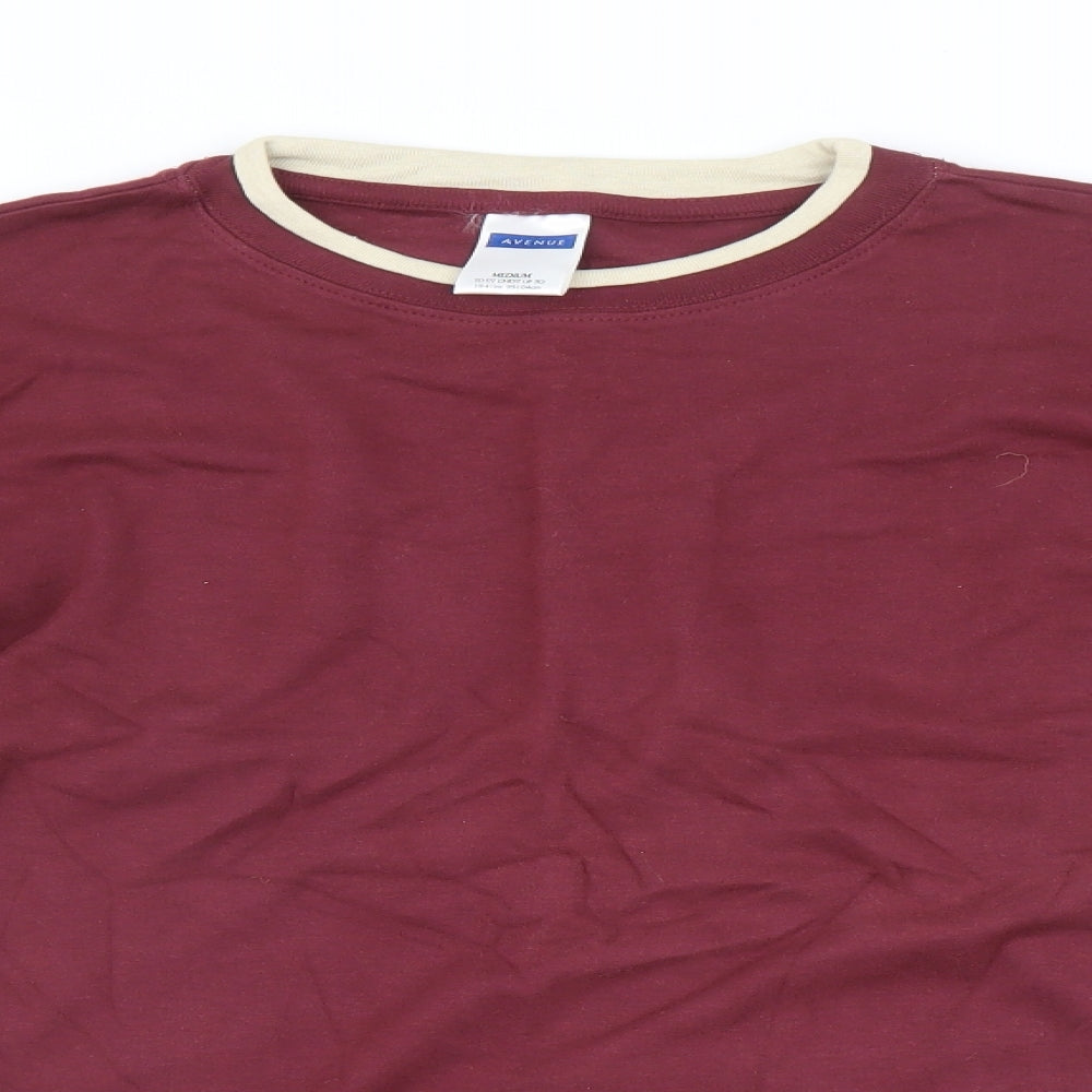 Avenue Mens Red    T-Shirt Size M