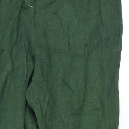 TU Womens Green   Trousers  Size 14 L25.5 in