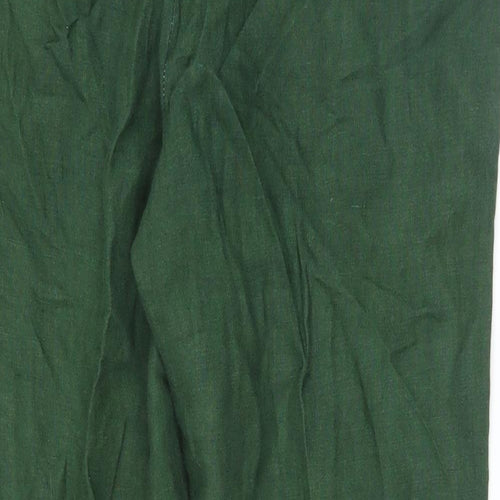 TU Womens Green   Trousers  Size 14 L25.5 in