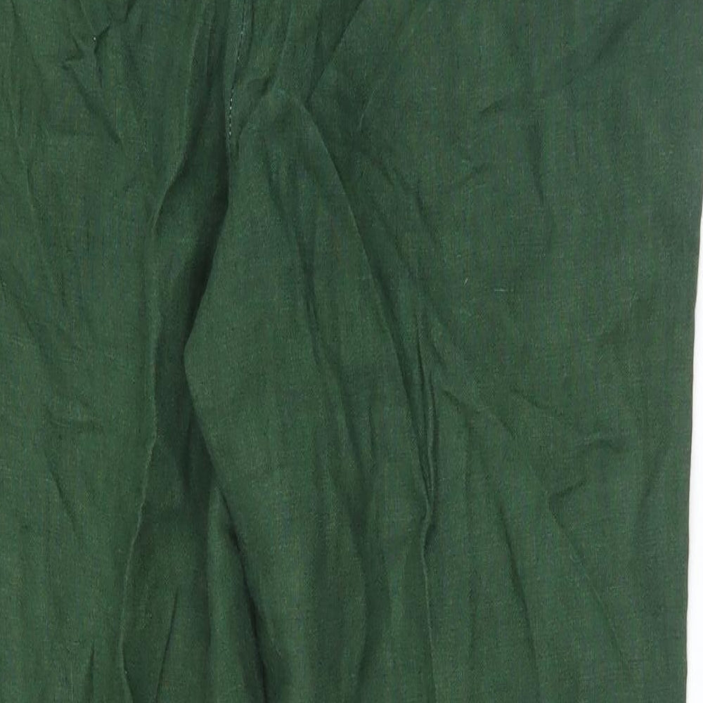 TU Womens Green   Trousers  Size 14 L25.5 in