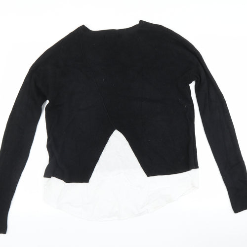 New Look Womens Black   Pullover Jumper Size 10