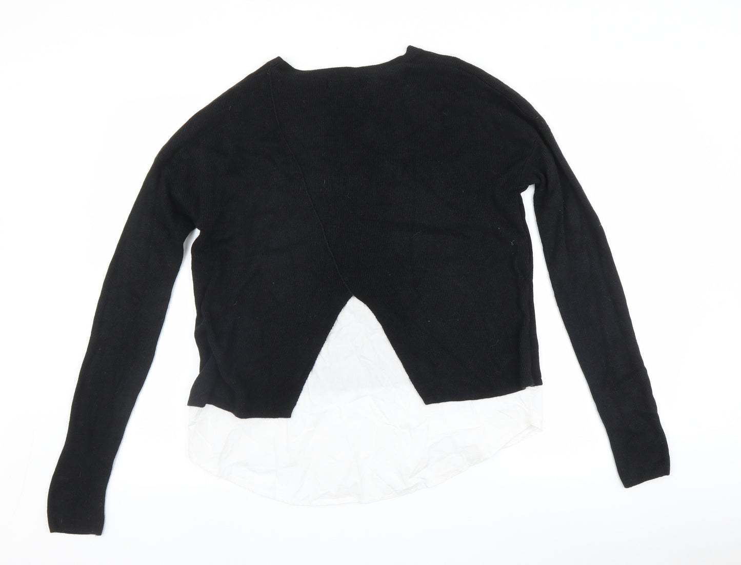 New Look Womens Black   Pullover Jumper Size 10