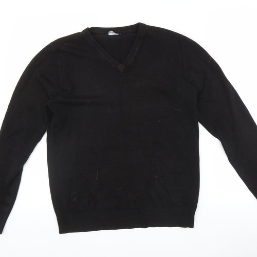 Cedar Wood State Mens Black   Pullover Jumper Size S