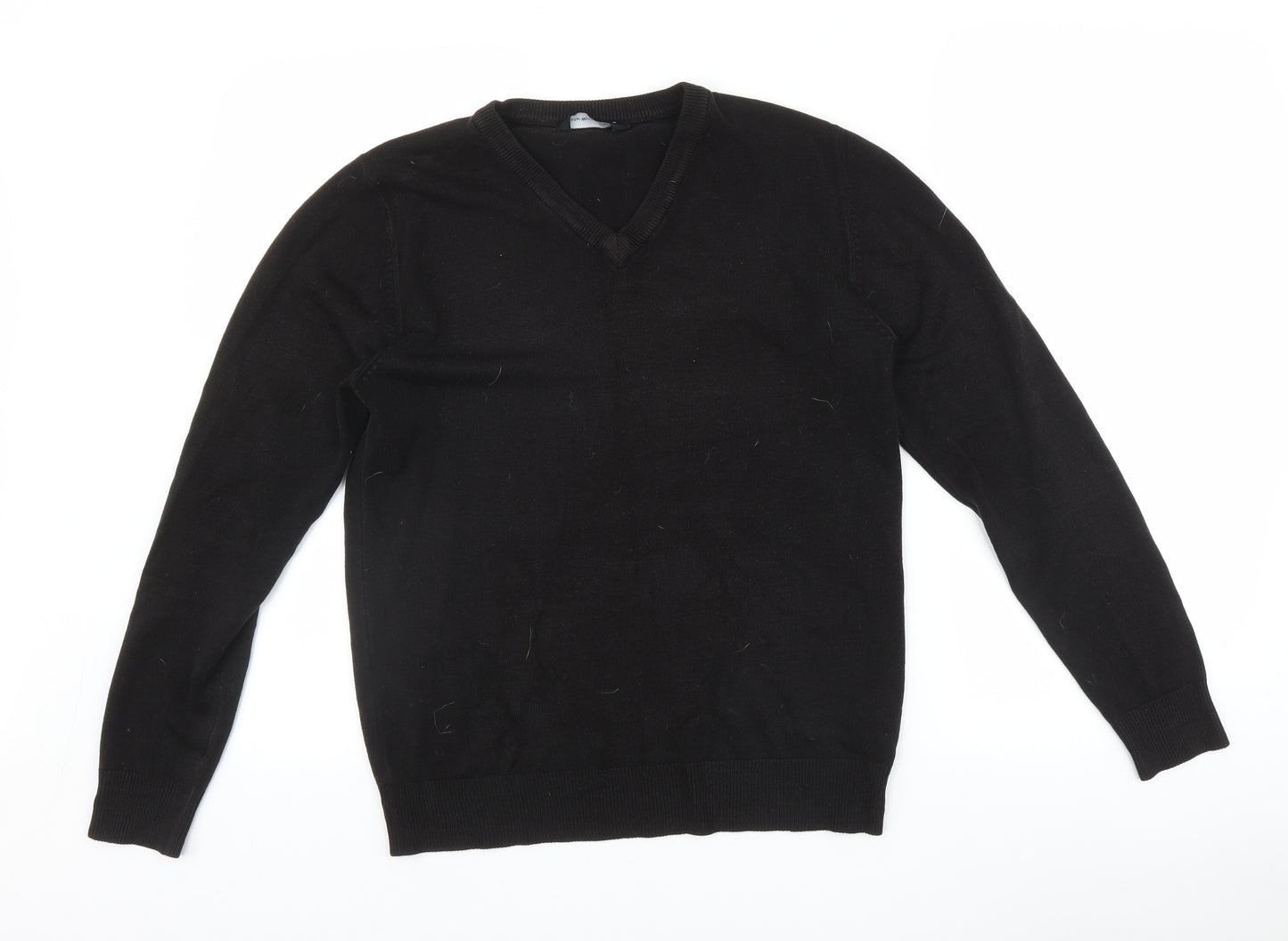 Cedar Wood State Mens Black   Pullover Jumper Size S