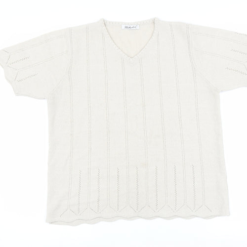 Berkertex Womens Beige   Basic T-Shirt Size 16