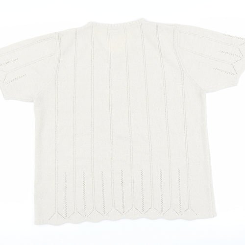 Berkertex Womens Beige   Basic T-Shirt Size 16