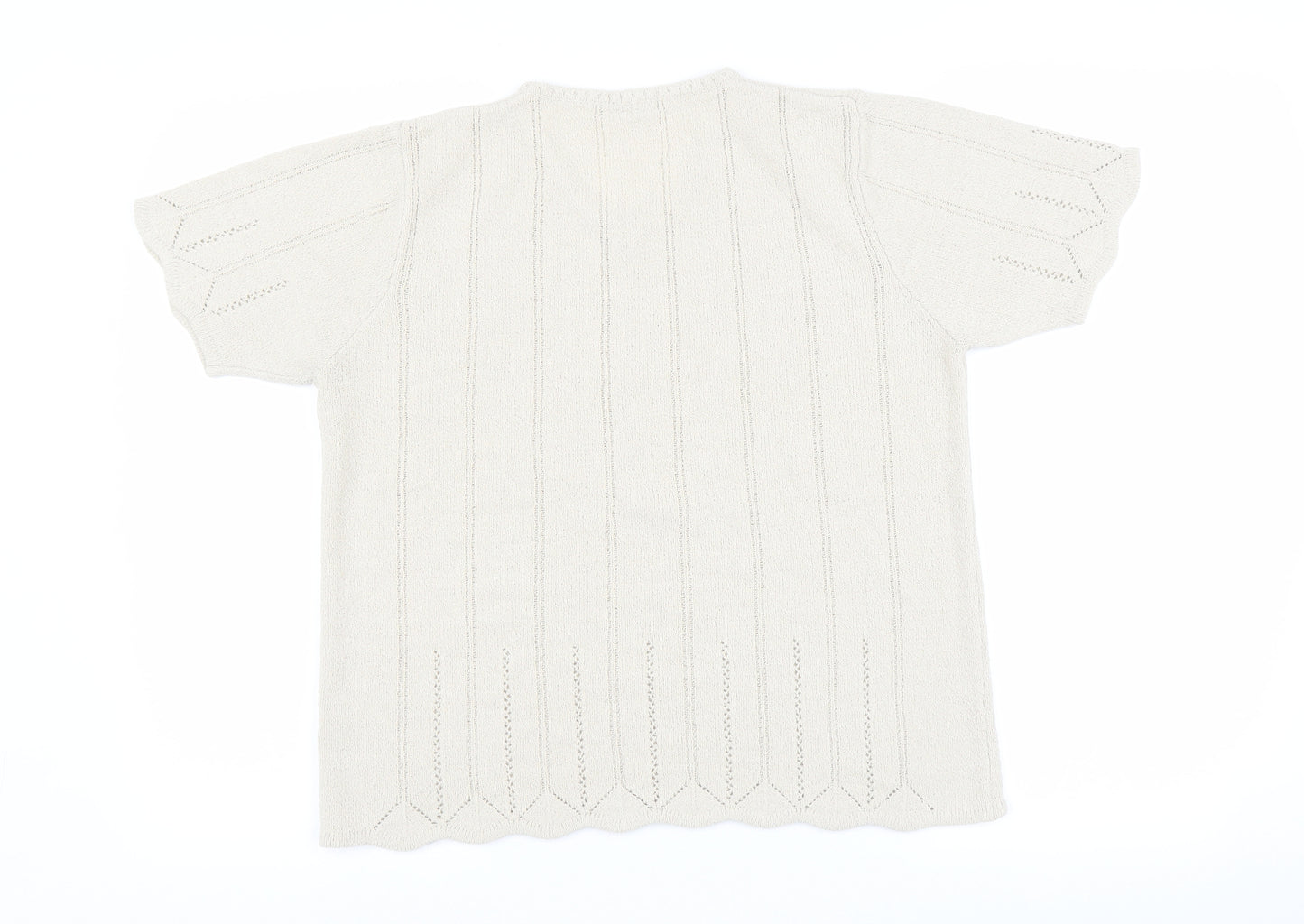 Berkertex Womens Beige   Basic T-Shirt Size 16