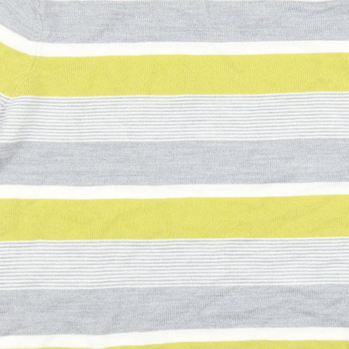 Bonmarché Womens Multicoloured Striped  Pullover Jumper Size 14