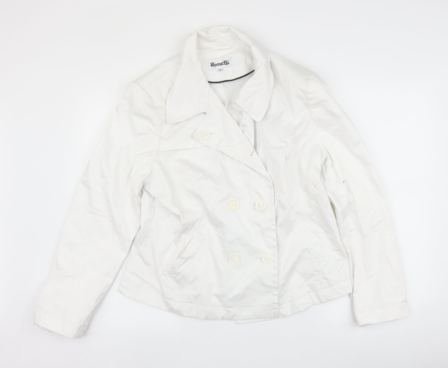 Rosetti Womens Silver   Jacket  Size 18