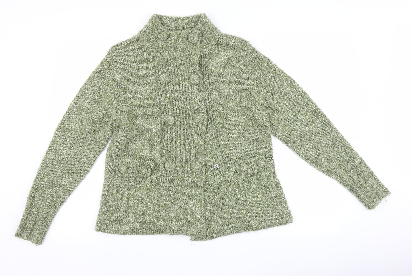 b high Womens Green   Cardigan Jumper Size L