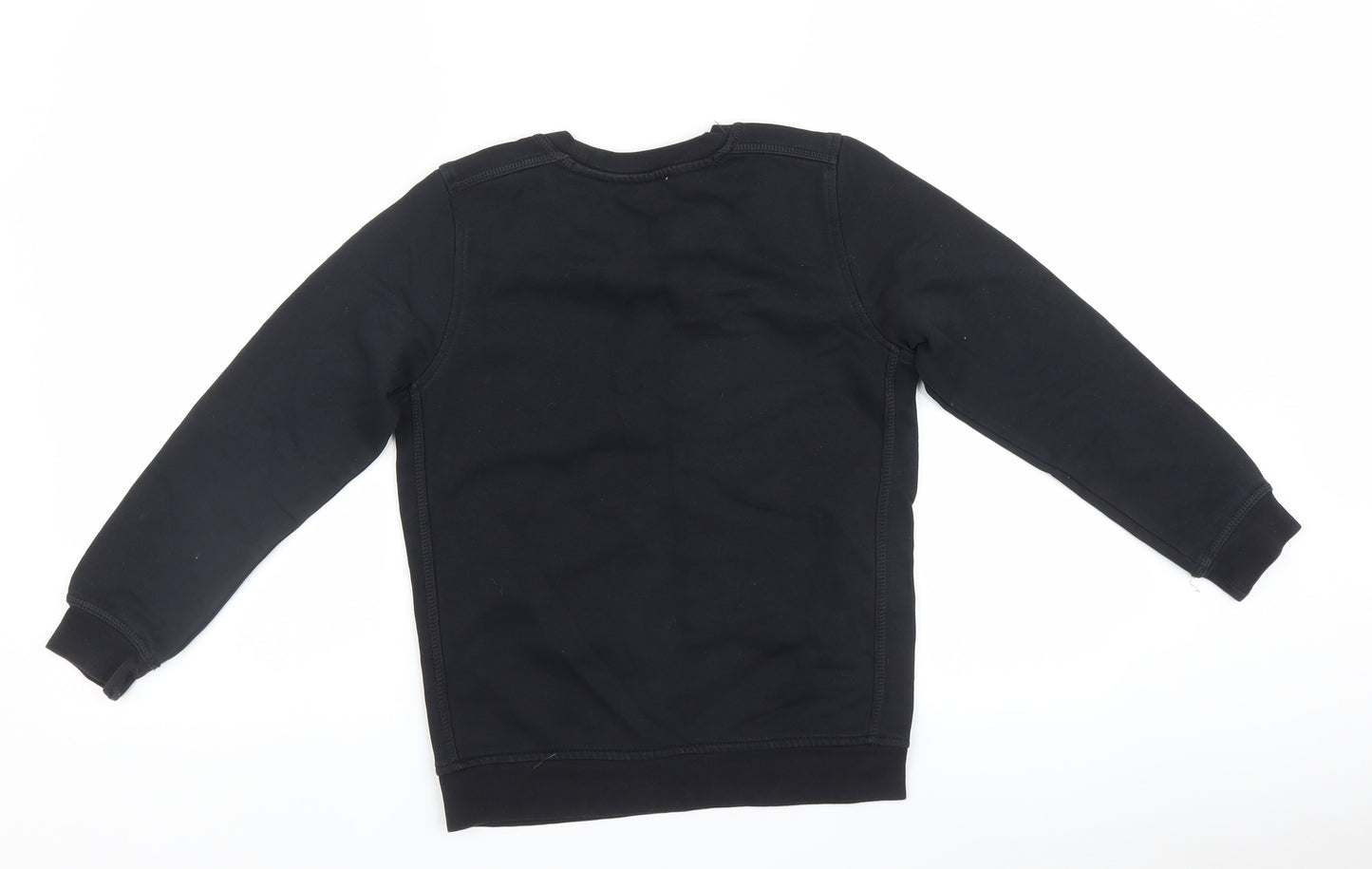 Marks and Spencer Boys Black   Pullover Sweatshirt Size 9-10 Years