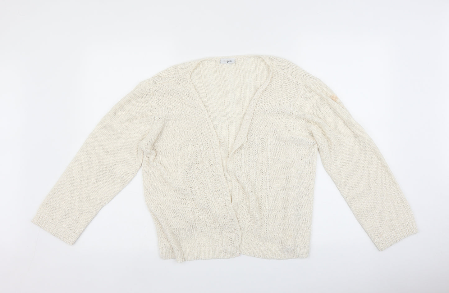 Ethel Austin Womens Ivory   Cardigan Jumper Size 18