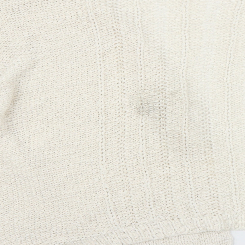 Ethel Austin Womens Ivory   Cardigan Jumper Size 18