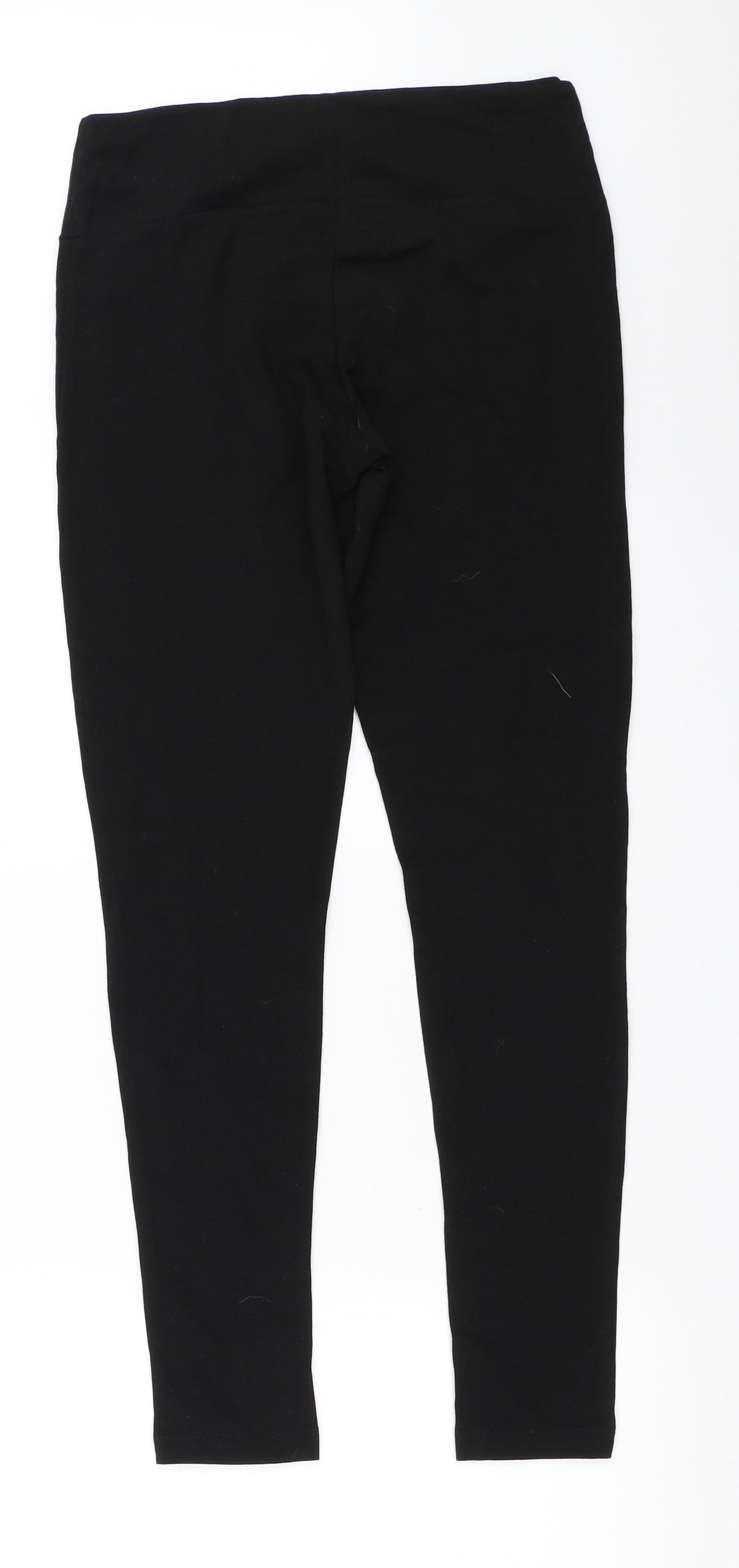 Peacocks Womens Black   Capri Leggings Size 14 L27 in