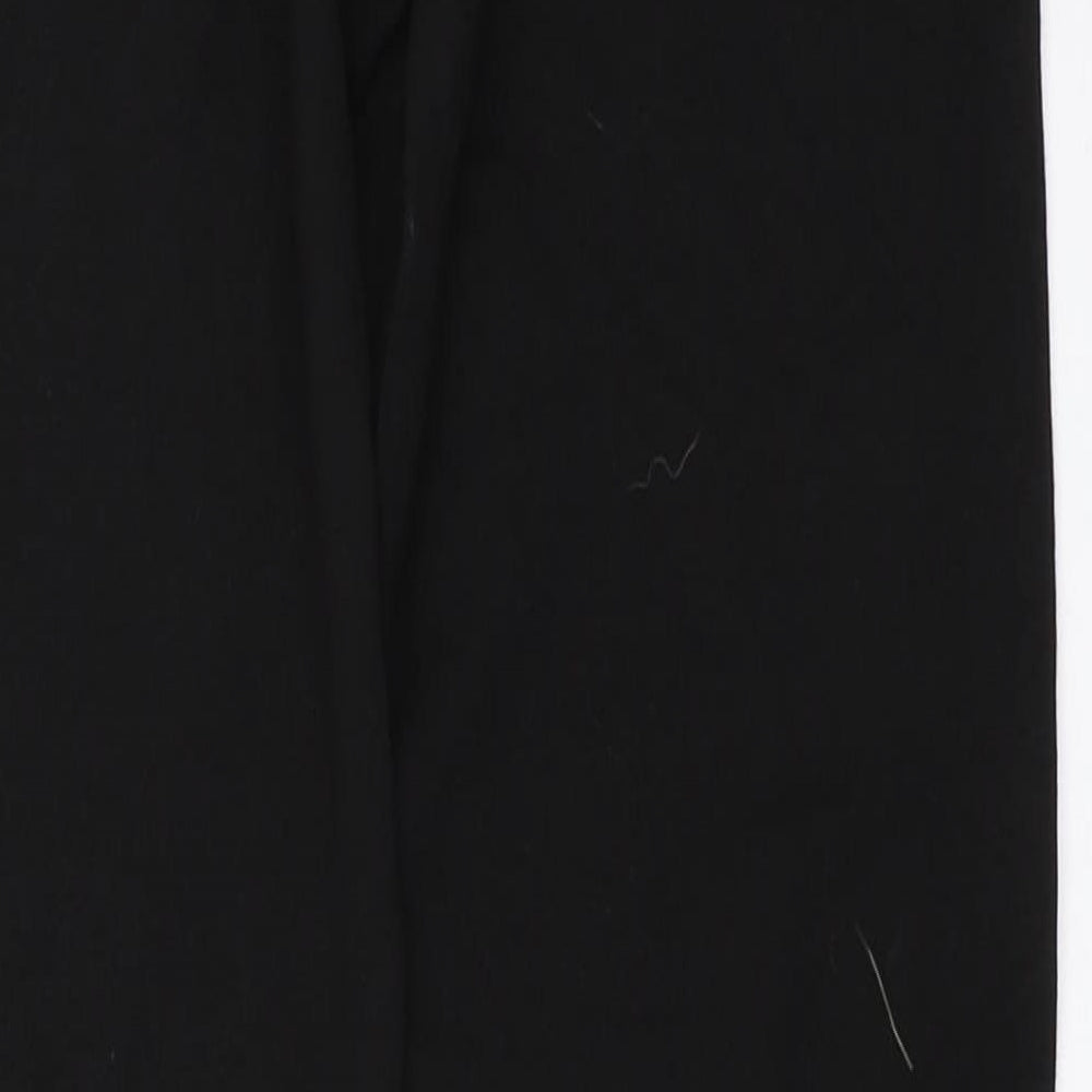 Peacocks Womens Black   Capri Leggings Size 14 L27 in