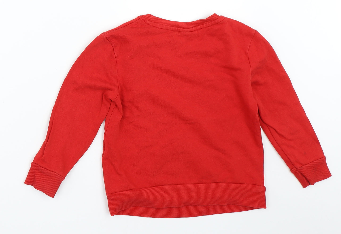 George Boys Red   Pullover Sweatshirt Size 3-4 Years  - toy story