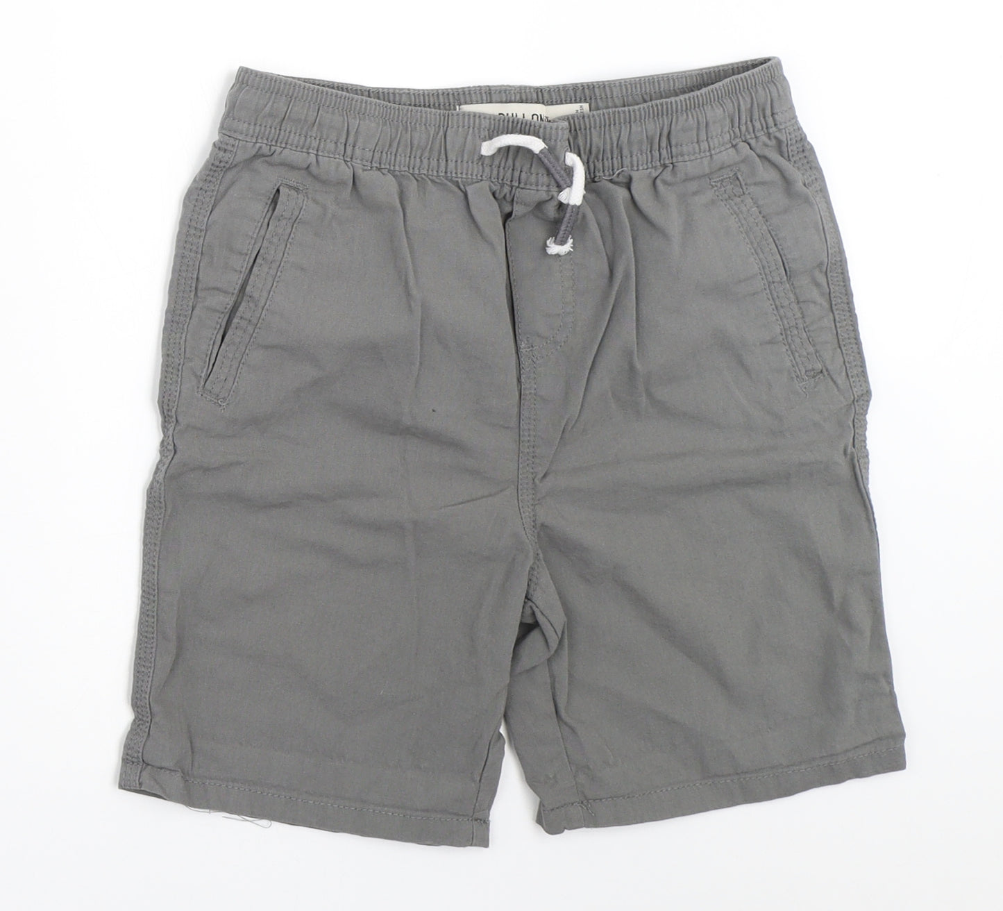 Marks and Spencer Boys Grey   Chino Shorts Size 11-12 Years