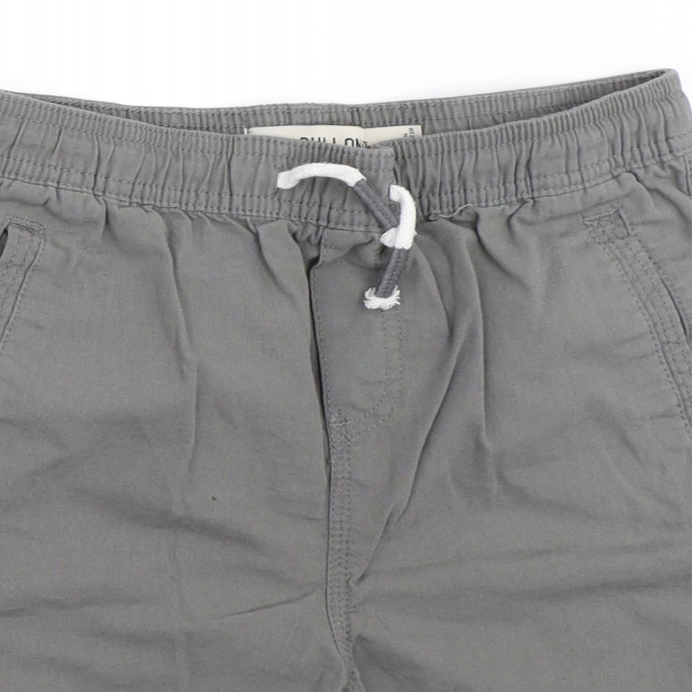 Marks and Spencer Boys Grey   Chino Shorts Size 11-12 Years